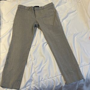 Banana Republic Light Gray Ankle Trousers
